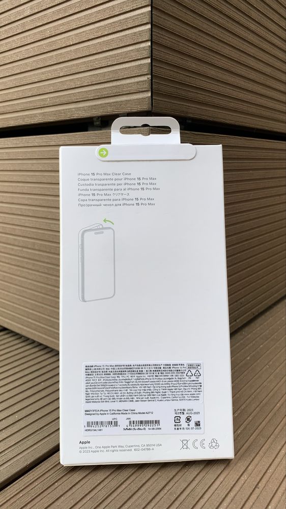 Oryginalne Przezroczyste Magsafe Etui do Iphone’a 15 Pro Max