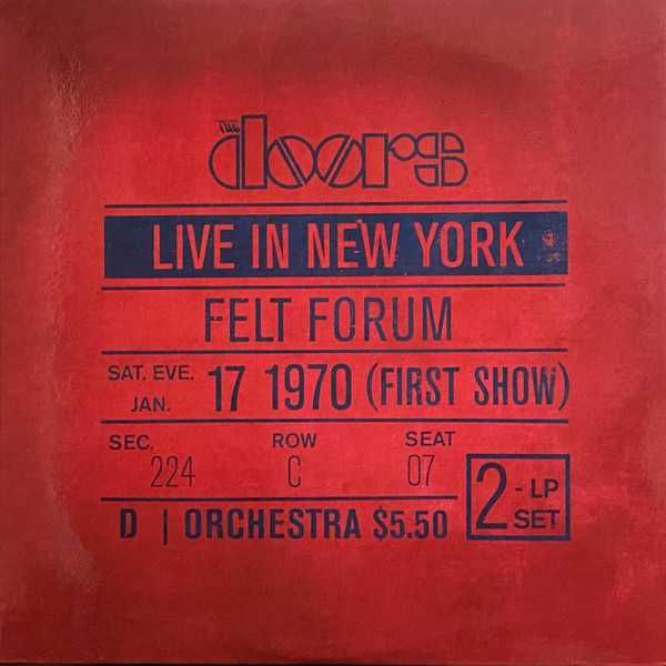 Doors	- - - - -	Live In New York	- - - - -	2 X LP