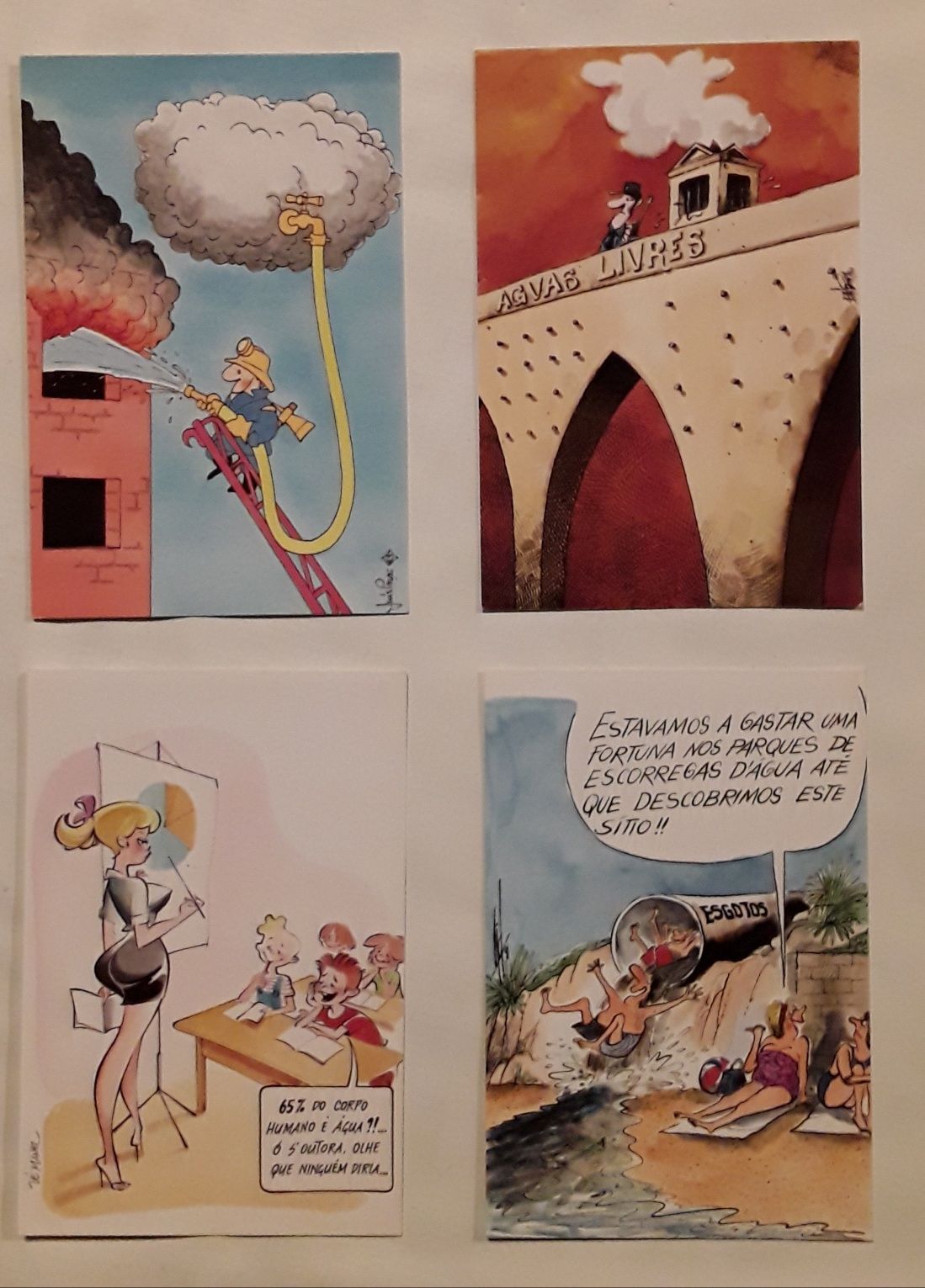 Calendários de bolso, vários anos, tema: bonecos