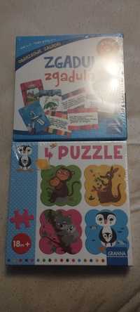 Puzzle i gry edukacyjne dla malucha