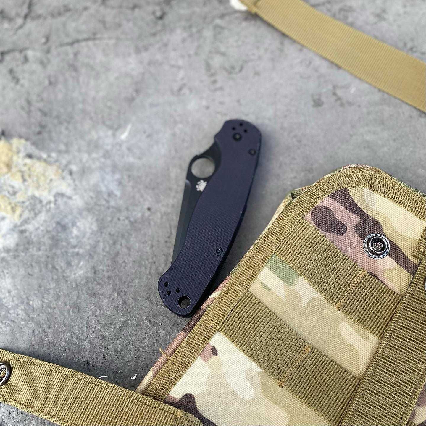 Складной Нож Spyderco Para military 2 Tanto. Нож.  Карманний ніж edc