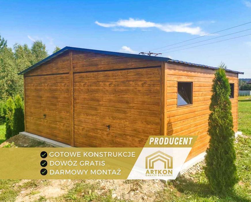 Garaż blaszany | Garaz blaszany | Blaszak | Garaże blaszane Na wymiar