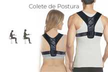 Colete ortopédico corretor de postura para a coluna e costas