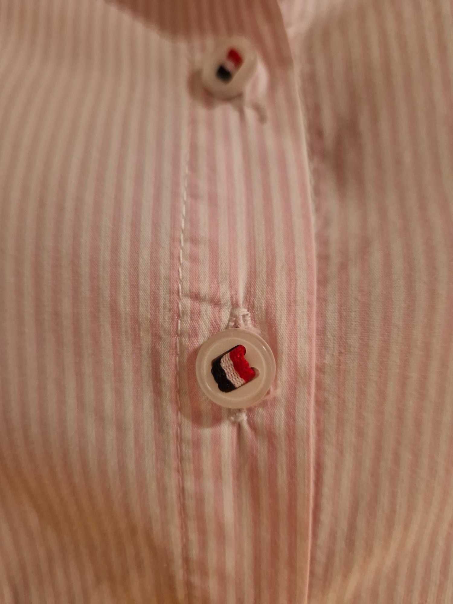 Elegancka koszula z krótkim rękawem Tommy Hilfiger rozm XS