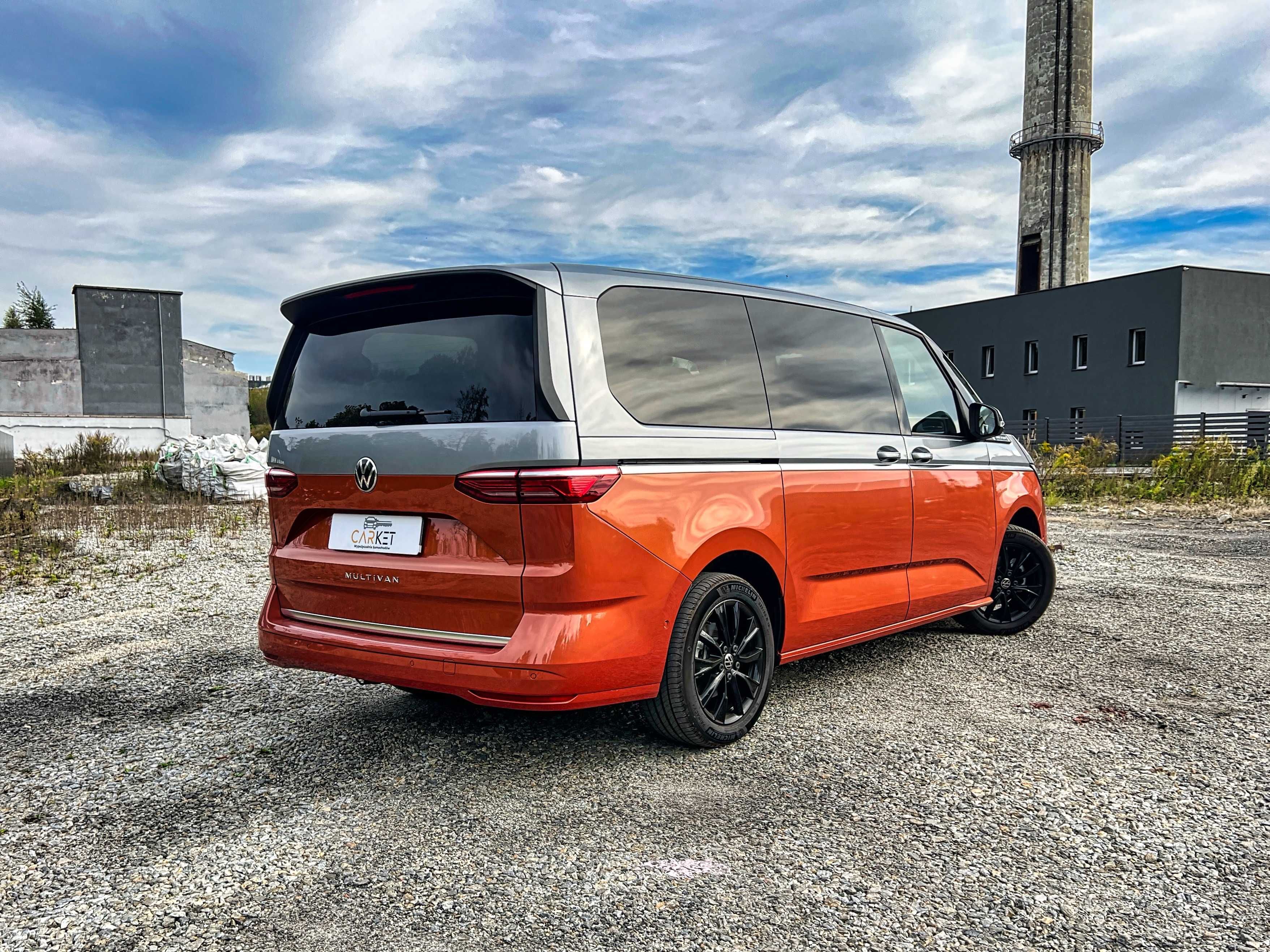 Wynajem busa VW Multivan 2.0TDI DSG 150km HAK 7-osobowy
