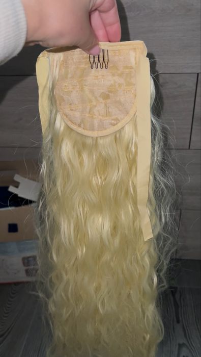 Волосся волосы шиньон хвіст накладне волосся