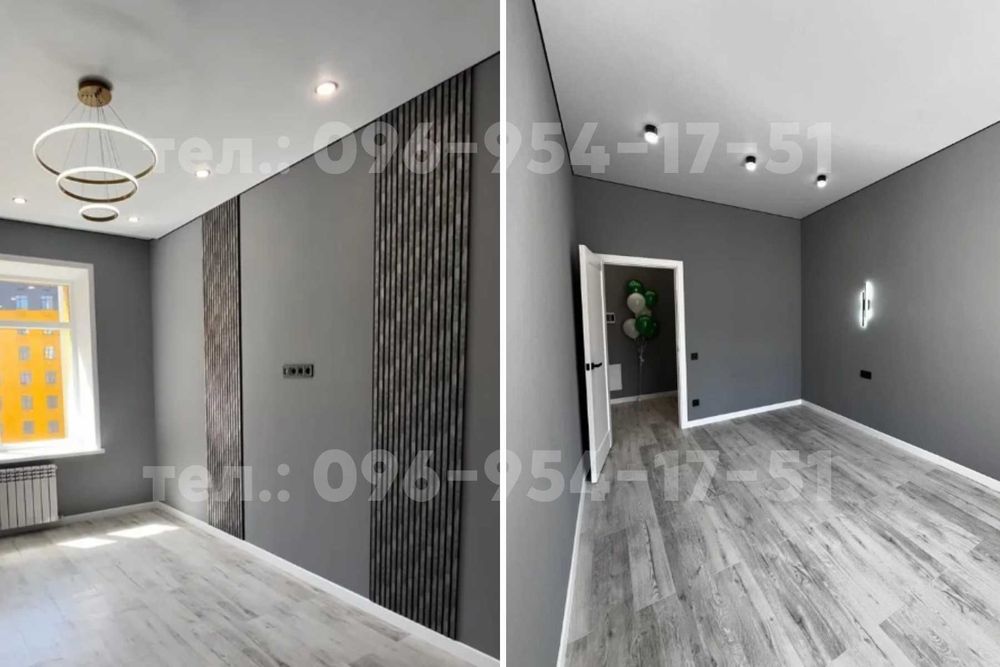 Малярные работы, шпаклевка стен, покраска потолков Монтаж гіпсокартону