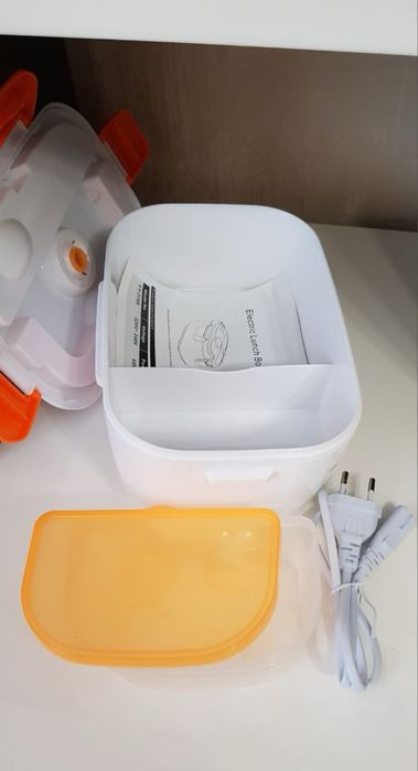 Ланч-бокс Electric Lunch Box с подогревом 2 в 1 220 В (с дефектом)