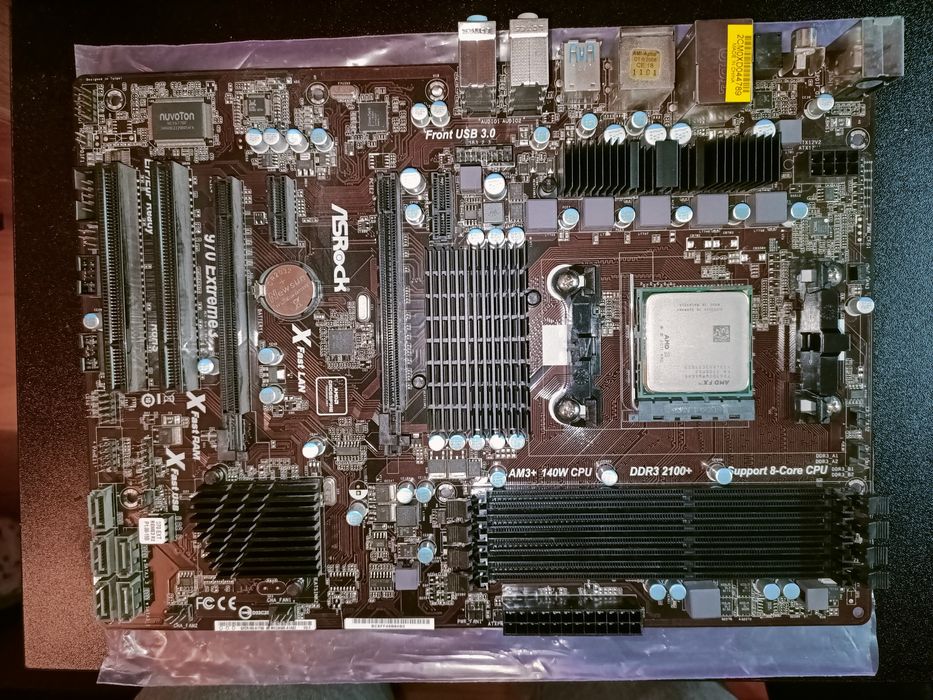 Sprzedam części komputerowe procesor płyta głowna i kości pamięci ram