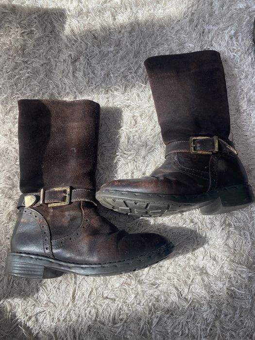 Дитячі ботинки коричневі