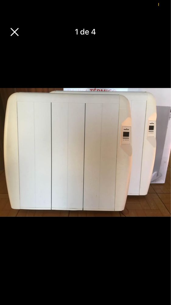 3 radiadores eletricos