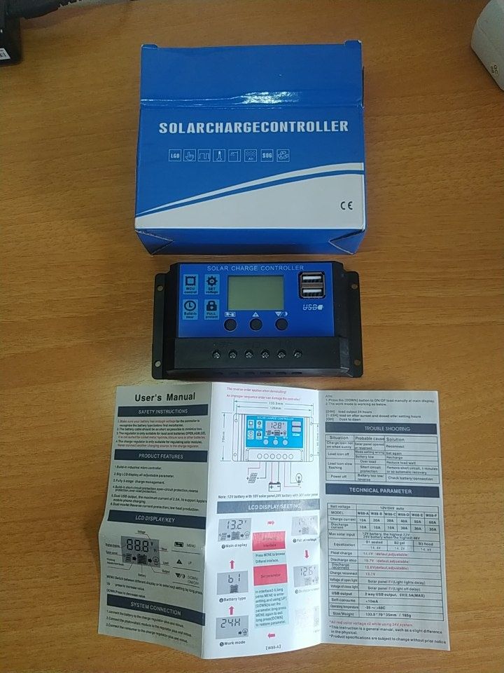 Controlador solar fotovoltaico