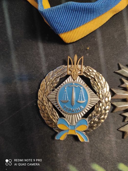 Знак Судья Украины 2 шт.