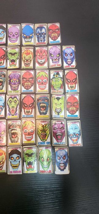 Наклейки, наклейка з 90-иг Iskeletor Kolej №1. 100 штук