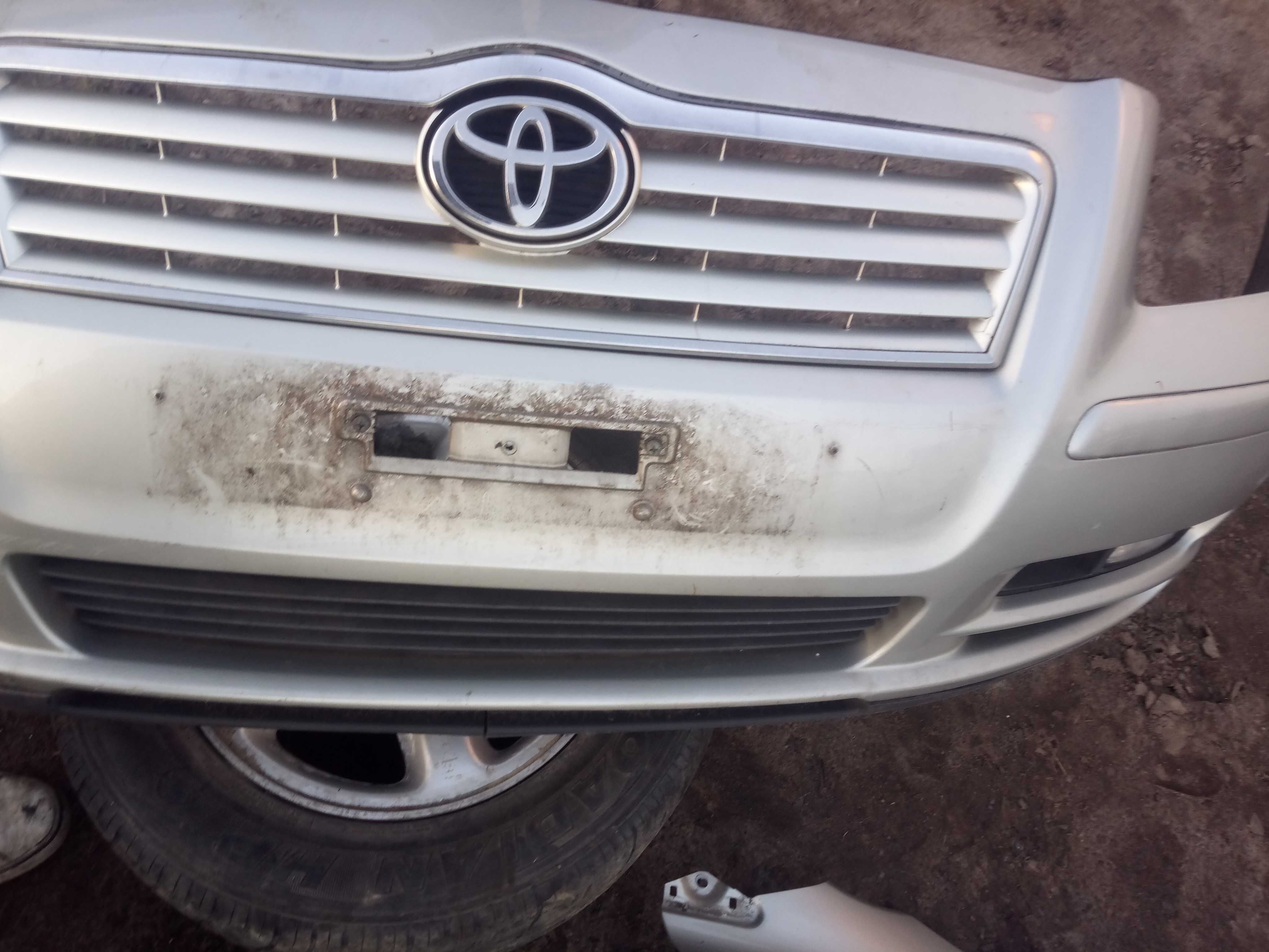 Toyota avensis t25 03-06 przód maska zderzak błotnik x2  komplet 1c0