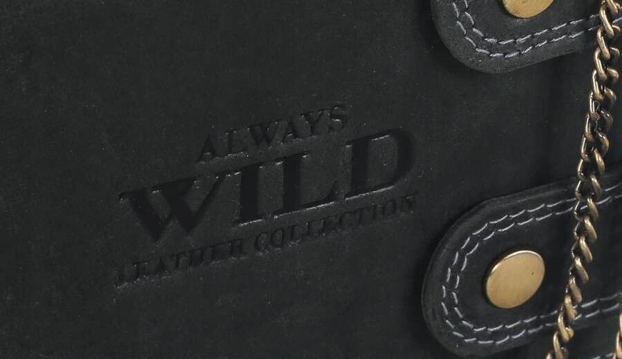 duży, skórzany portfel męski z systemem rfid - always wild