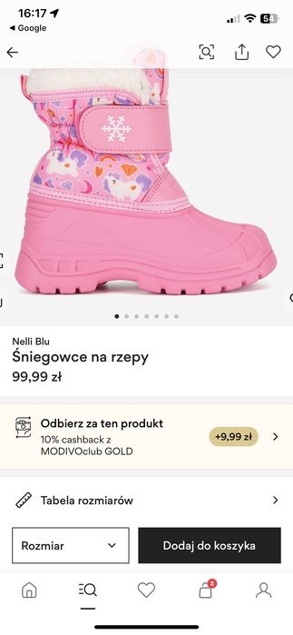 Śniegowce Nelli Blue