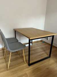 Stół Agata Meble + komplet krzeseł Agata Meble