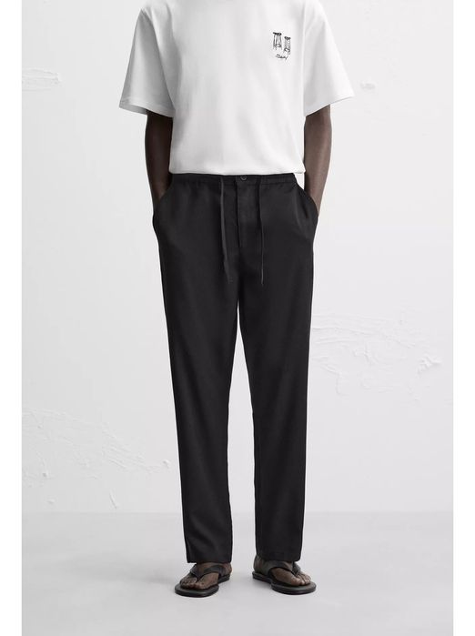 Віскозно-ліоцелові штани ZARA