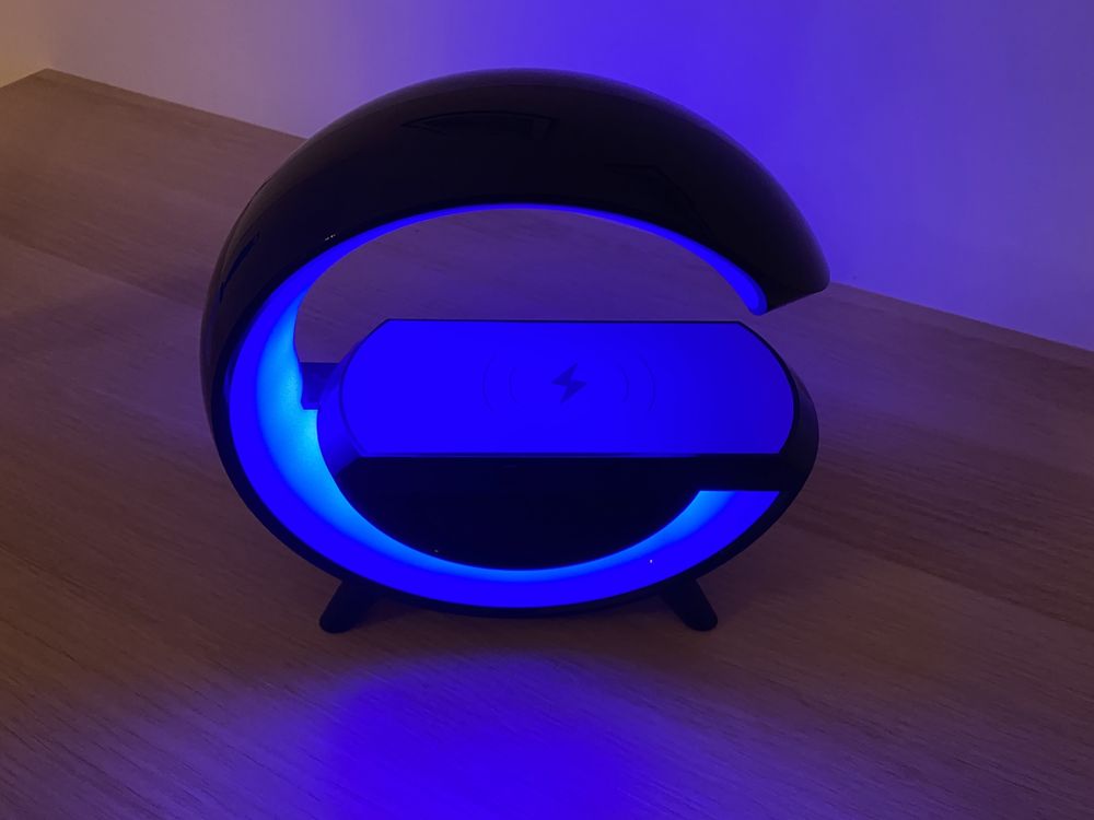 G-lamp głośnik Bluetooth SMART 5W1 LED RGB (czarna)