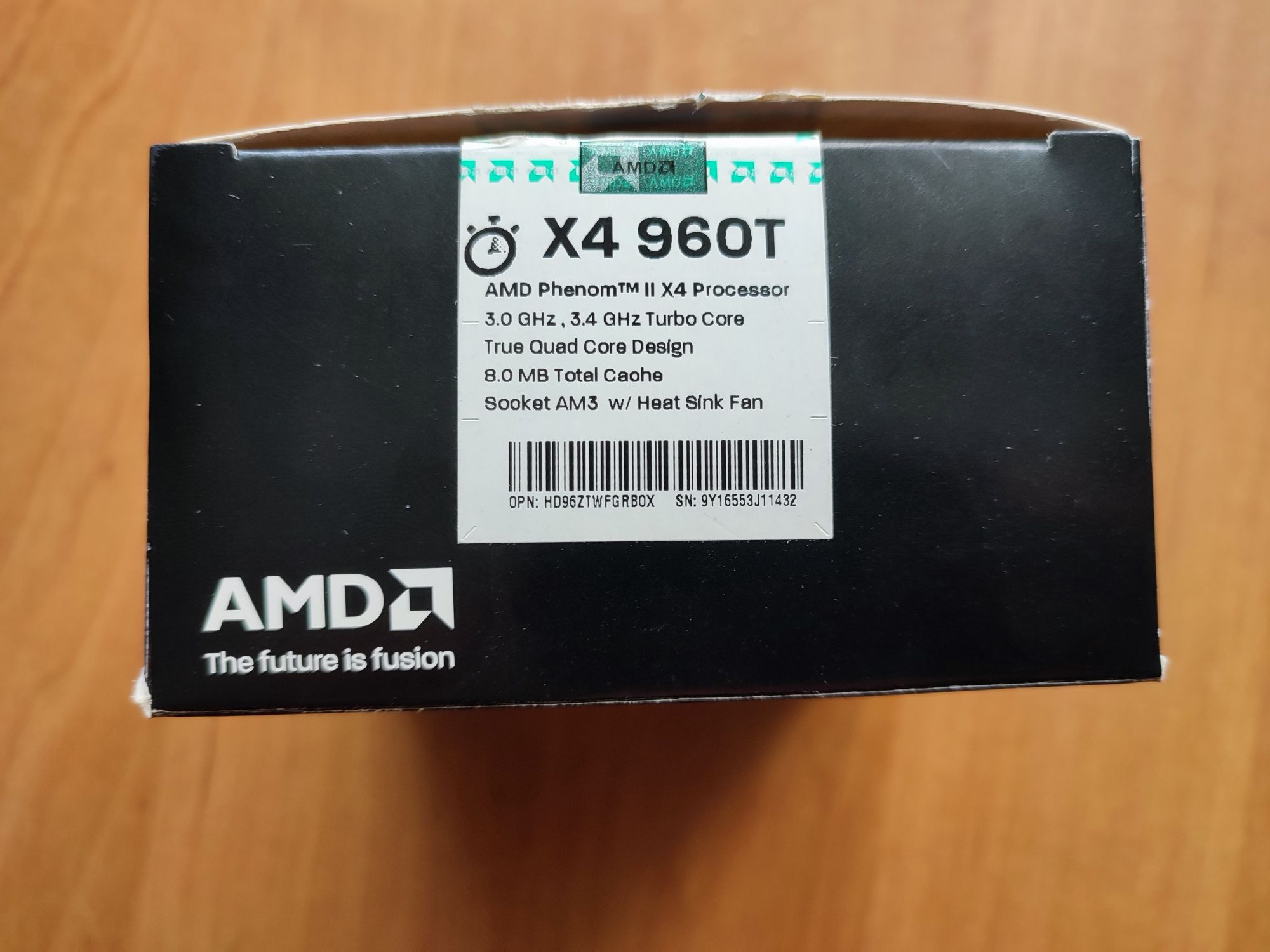 Procesor AMD phenom 4 x 960t Black edition box