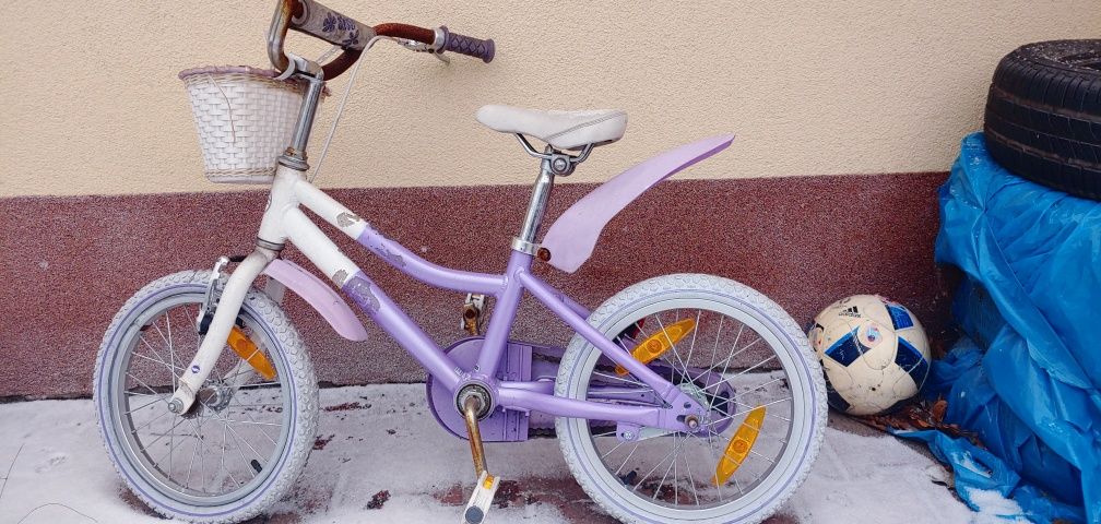 Rower dla dziecka, dziewczynki, 4 -7 lat