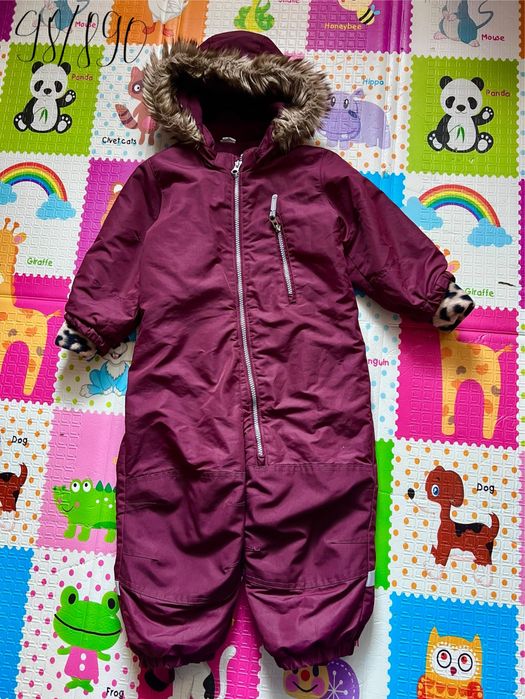 Дитячий зимовий комбінезон hm 92-98 , 2-3 роки