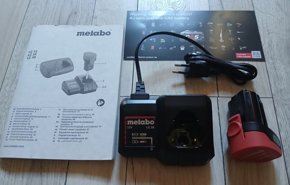 Акумулятор Metabo 2 Ah 10.8v + ЗУ Metabo lc 24.