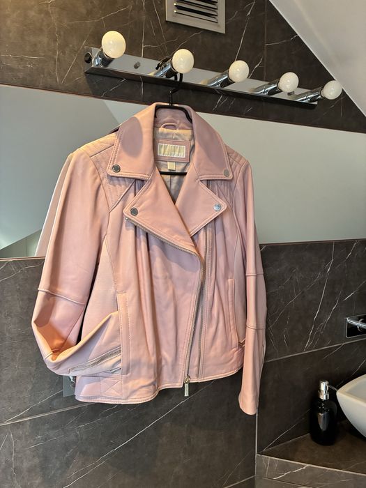 Kurtka skórzana ramoneska Michael Kors