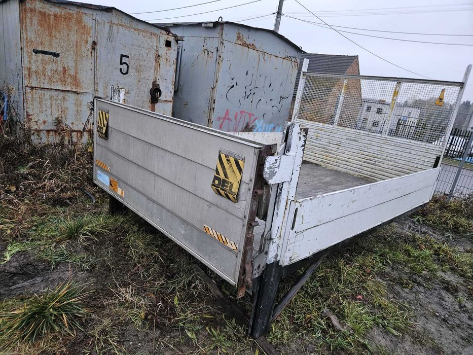 Zabudowa winda burty skrzynia paka