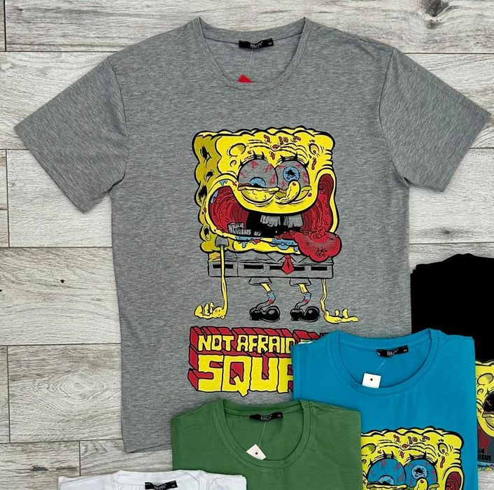 T-shirt z nadrukiem SpanchBob