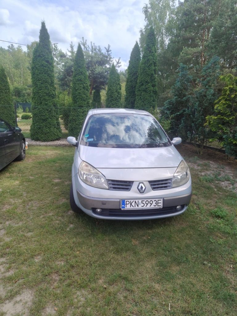 Renault scenic II uszkodzona turbina