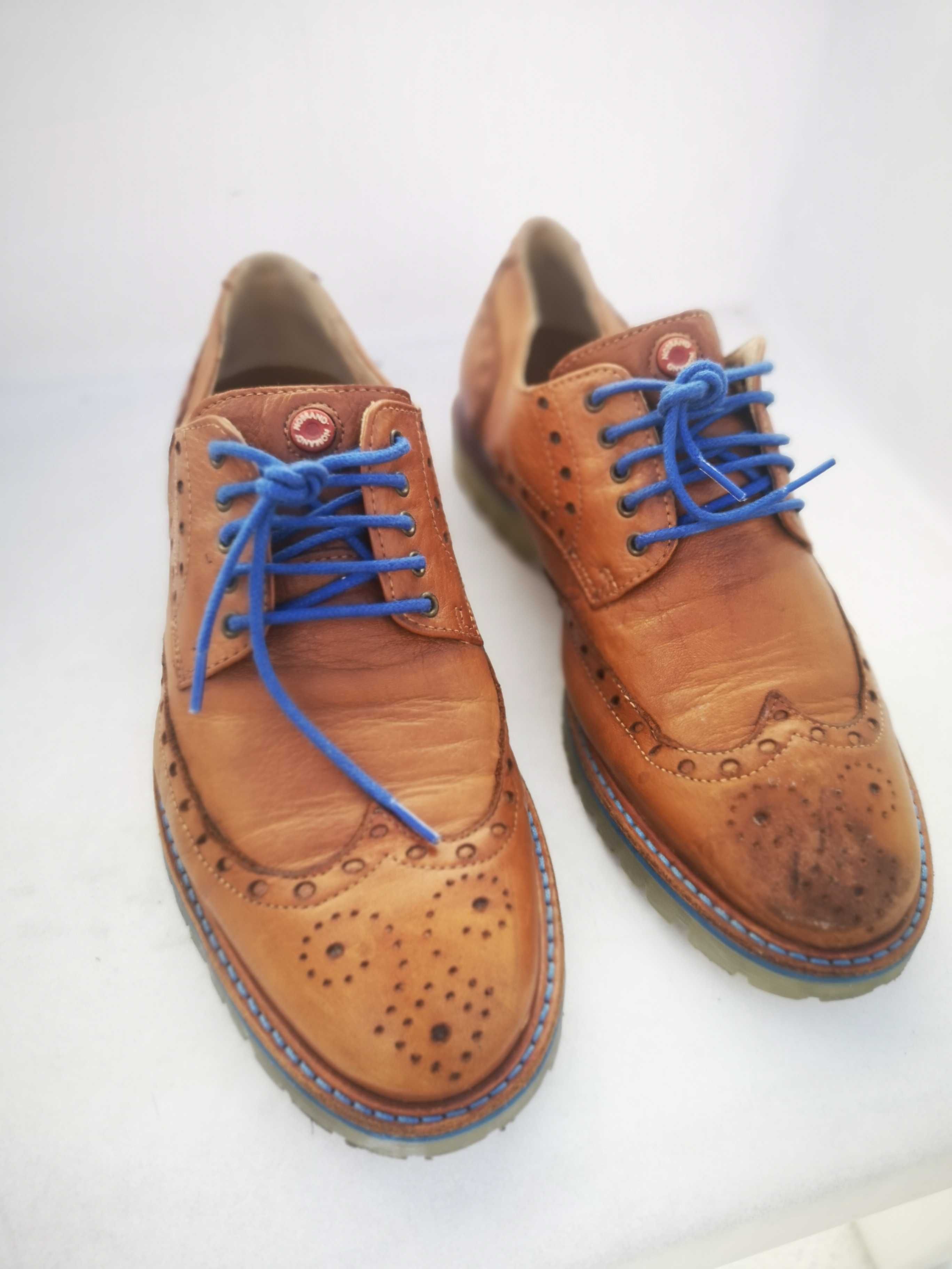 Sapatos Chelsea Oxford camel Nobrand