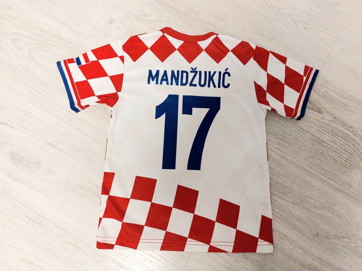 Koszulka t-shirt piłkarka Mandzukic Chorwacja 134/140