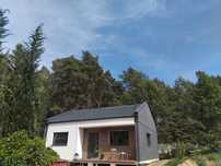 'W sam las' domek nad jeziorem