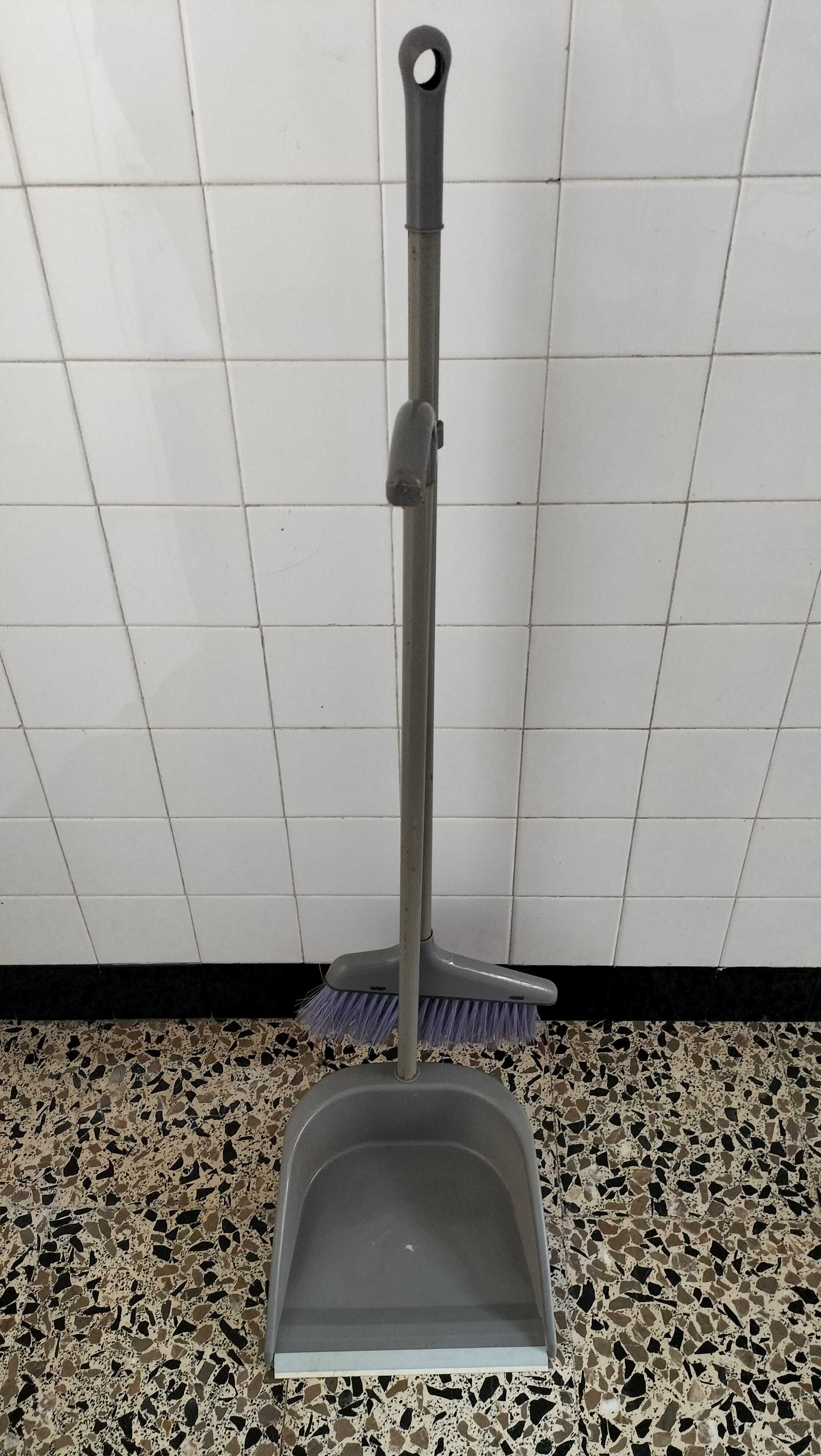 Conjunto Vassoura e Apanhador - 5euros desocupar
