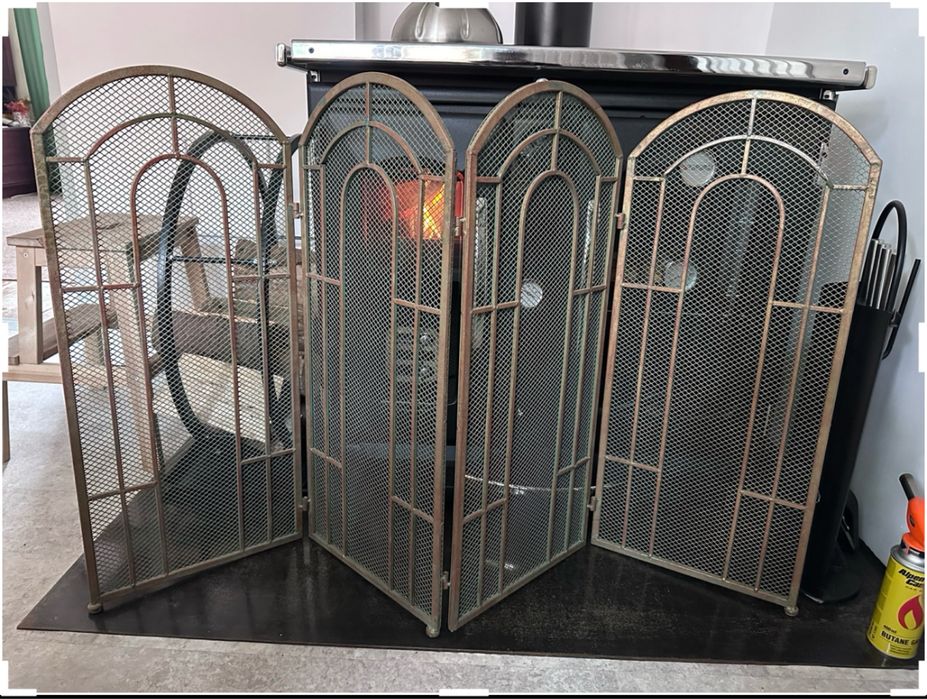 Osłona Kominkowa Parawan Art Deco