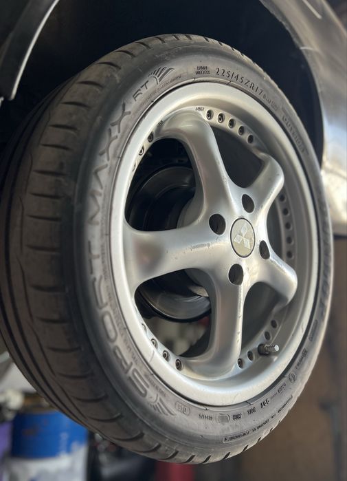 Дисик з резиною R17. 4 x 114.3 7j JDM Sport