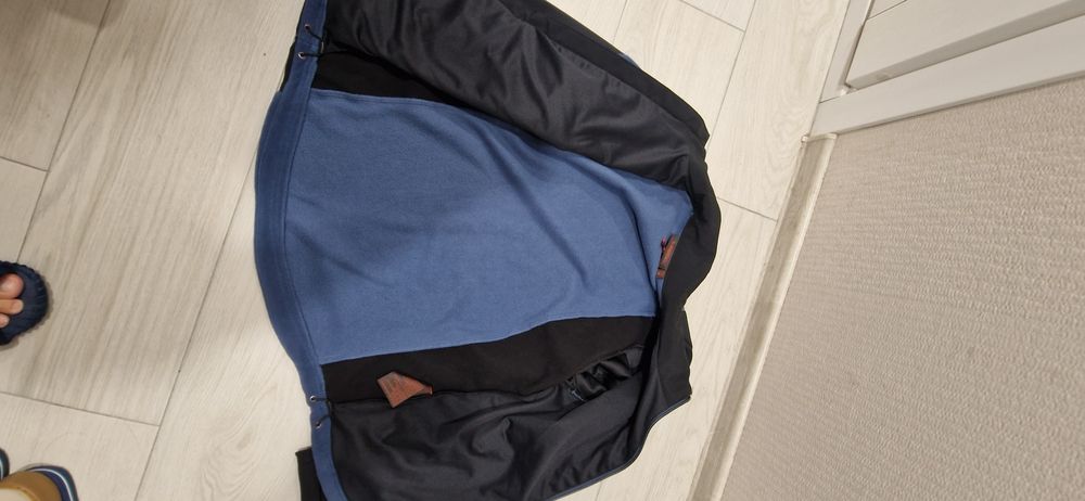 Куртка-толстовка мужская флис HAWKE&Co, M-L, теплейшая