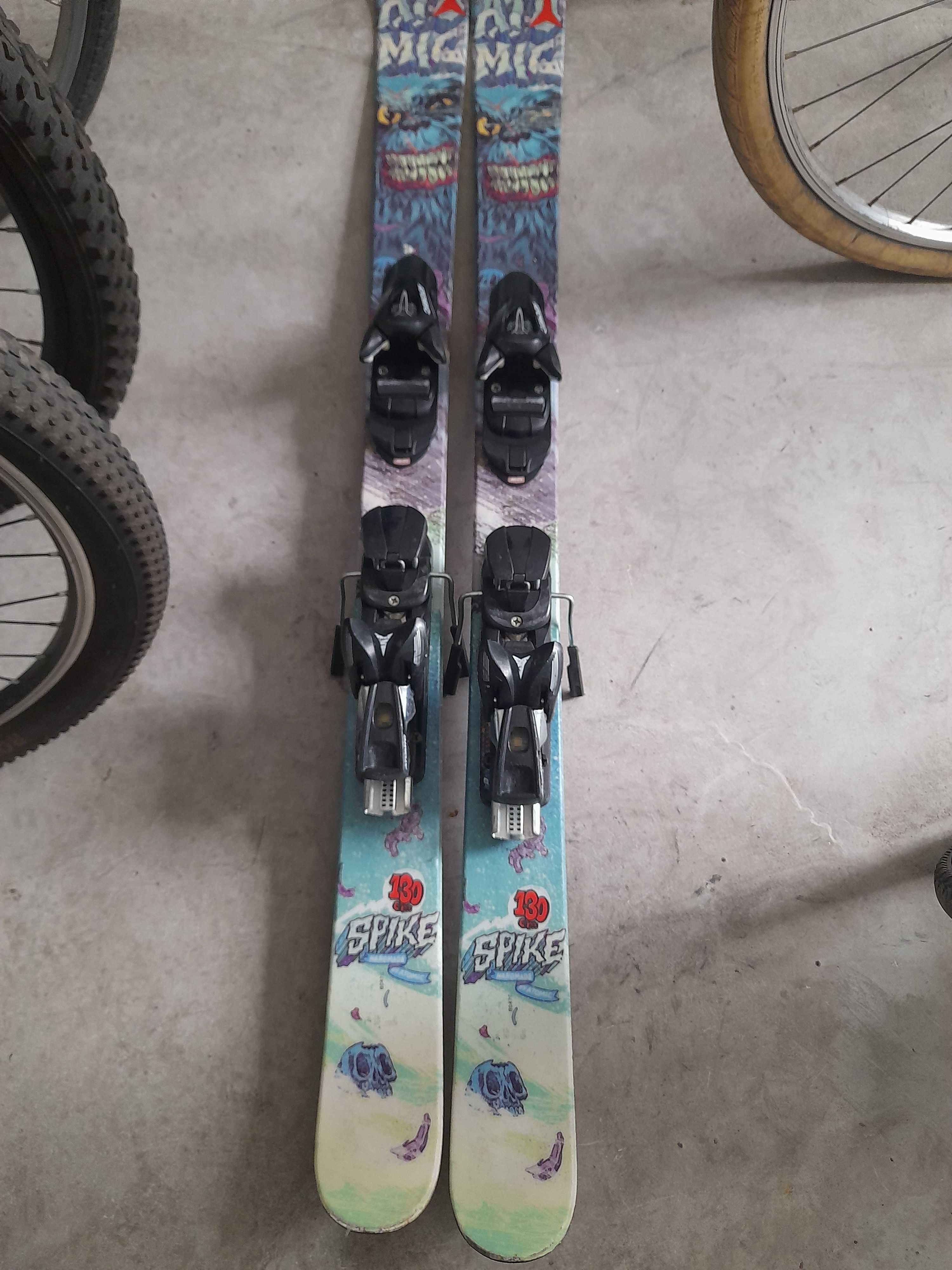 Narty Junior 130cm Atomic spike