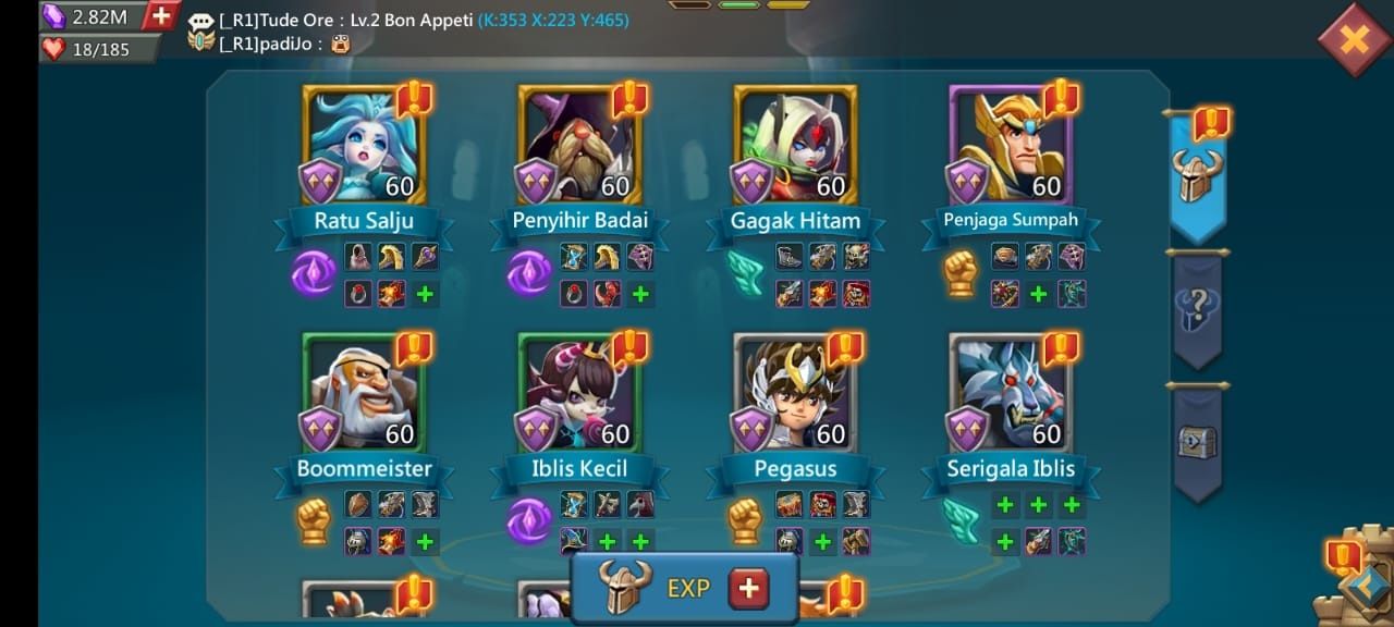 Lordsmobile używana gra na pc android