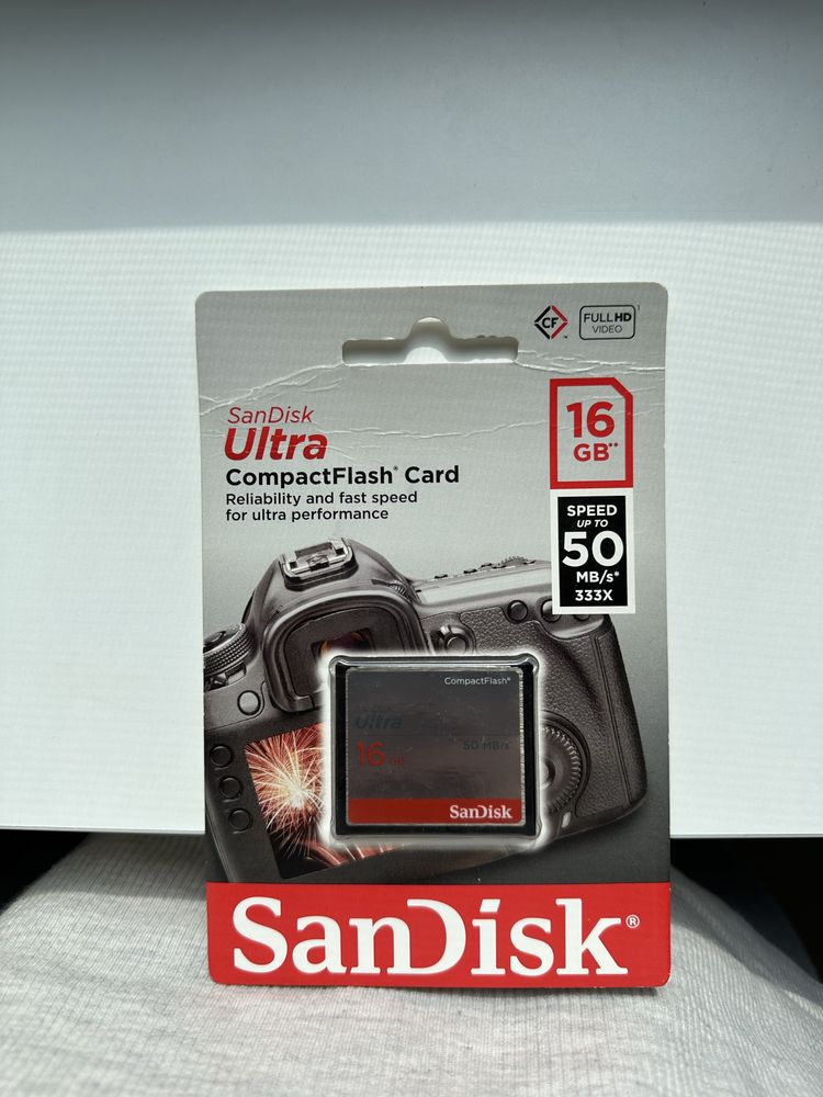 NOWA SanDisk Ultra CompactFlash Card 16GB / Speed 50