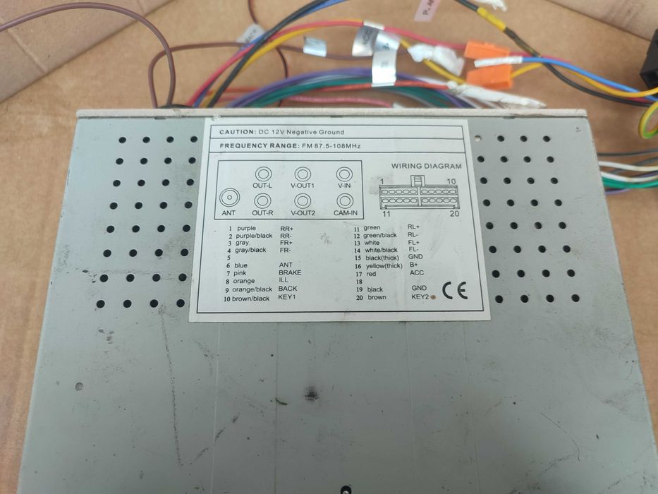 RADIO SAMOCHODOWE 7.0 INCH WIDE SCREEN MP5 wysuwane 7 cali bluetooth