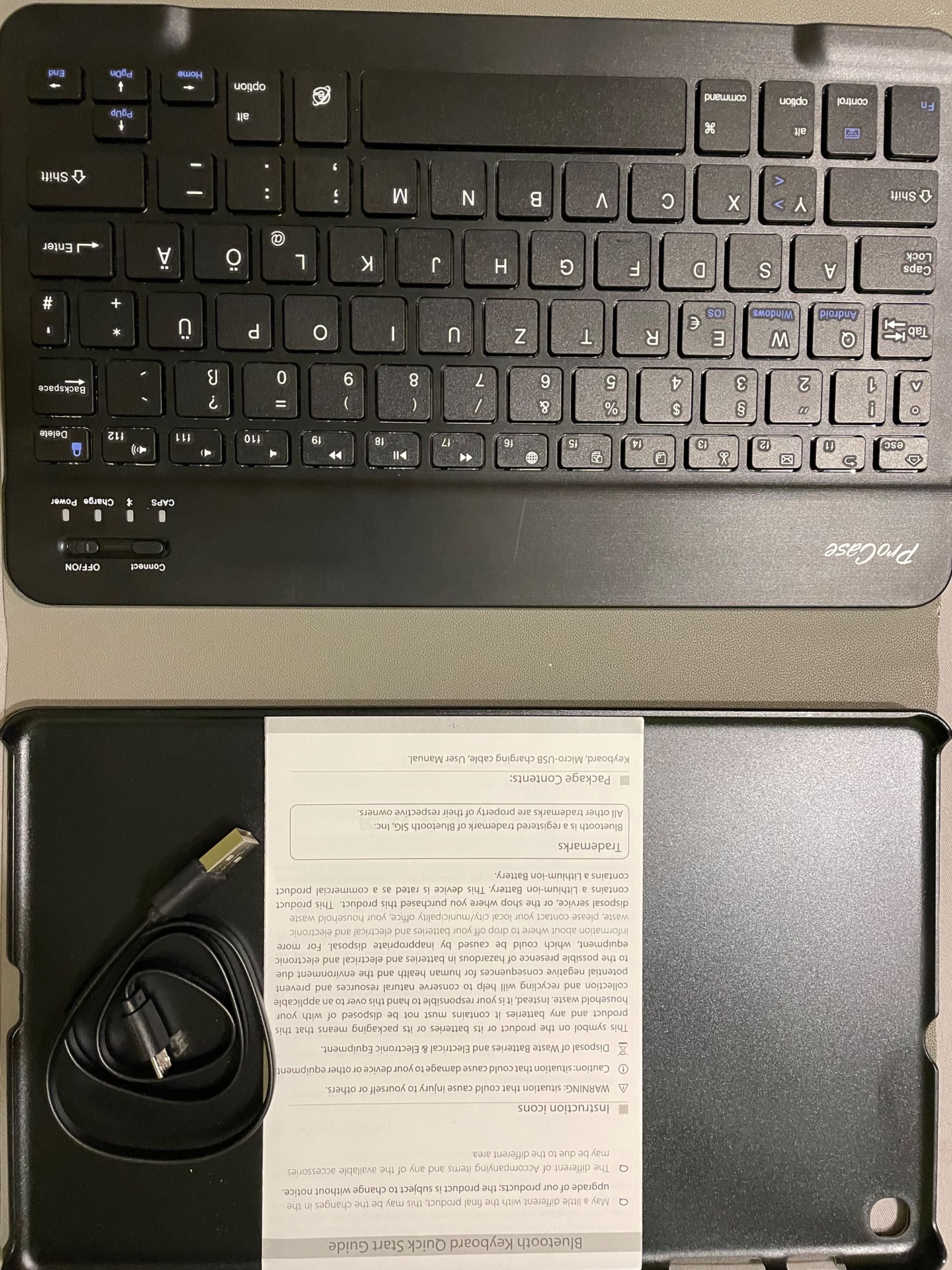 Klawiatura Bluetooth. Do laptopa. Do tableta.