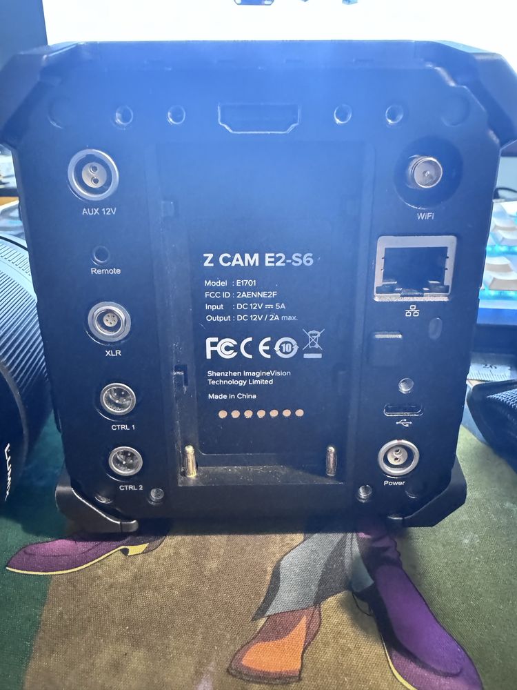 Z CAM E2-S6 Super 35mm 6K Cine Camera +lens