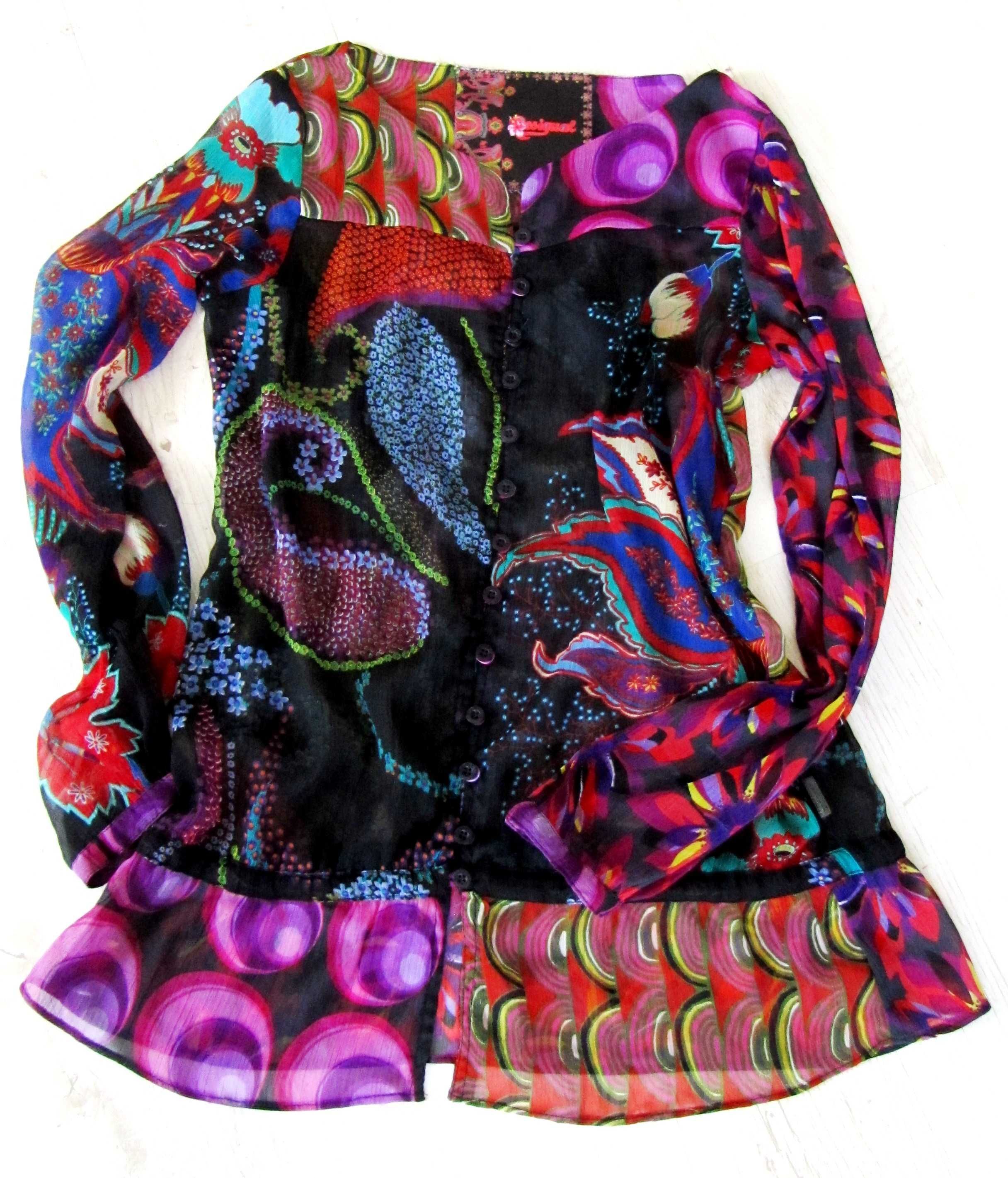 tunika Desigual r.S/m,zwiewna,