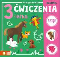 Edulatki. Ćwiczenia 3 - latka - praca zbiorowa