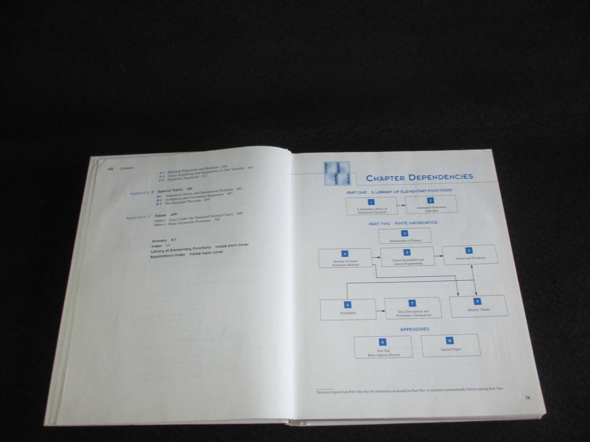 Livro Finite Mathematics Barnett Ziegler Byleen