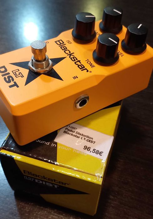Pedal Distorção Blackstar LT DIS Novo