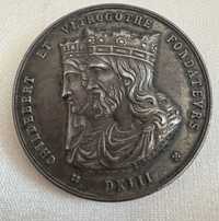 Medalha Prata França rara 1845